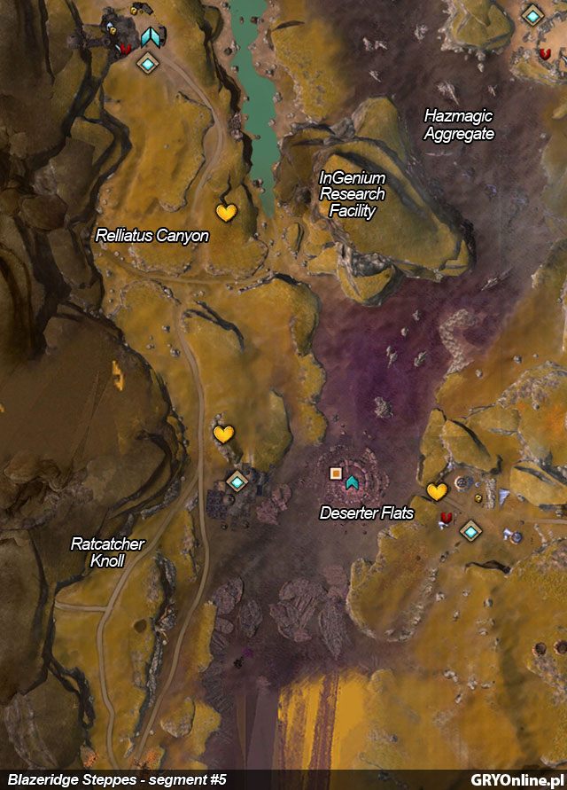 6 - Blazeridge Steppes | Mapy Guild Wars 2 - Guild Wars 2 - poradnik