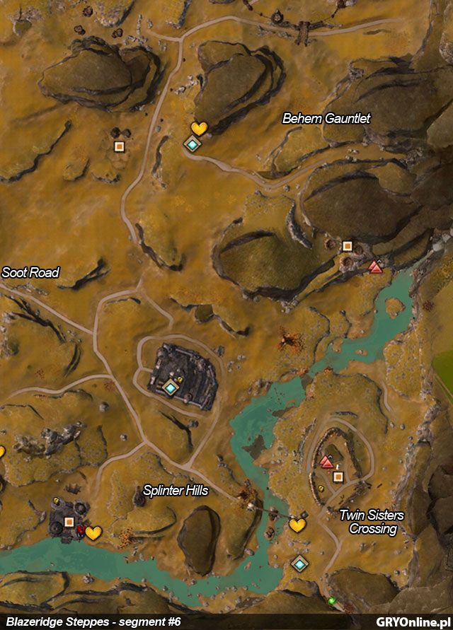 7 - Blazeridge Steppes | Mapy Guild Wars 2 - Guild Wars 2 - poradnik