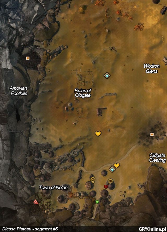 6 - Diessa Plateau | Mapy Guild Wars 2 - Guild Wars 2 - poradnik