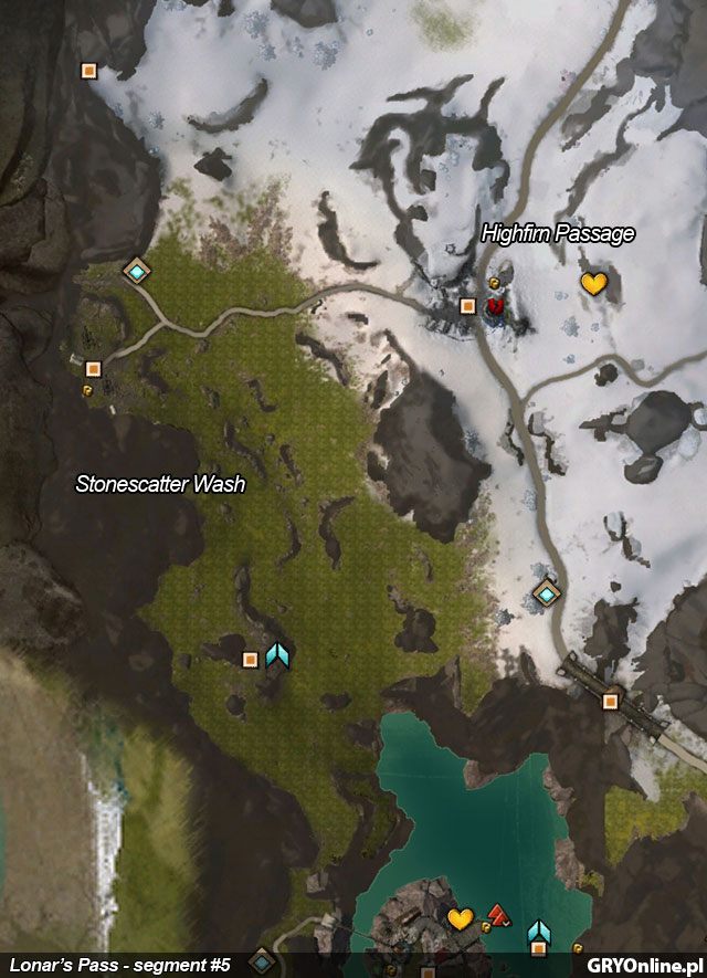 6 - Lonars Pass | Mapy Guild Wars 2 - Guild Wars 2 - poradnik