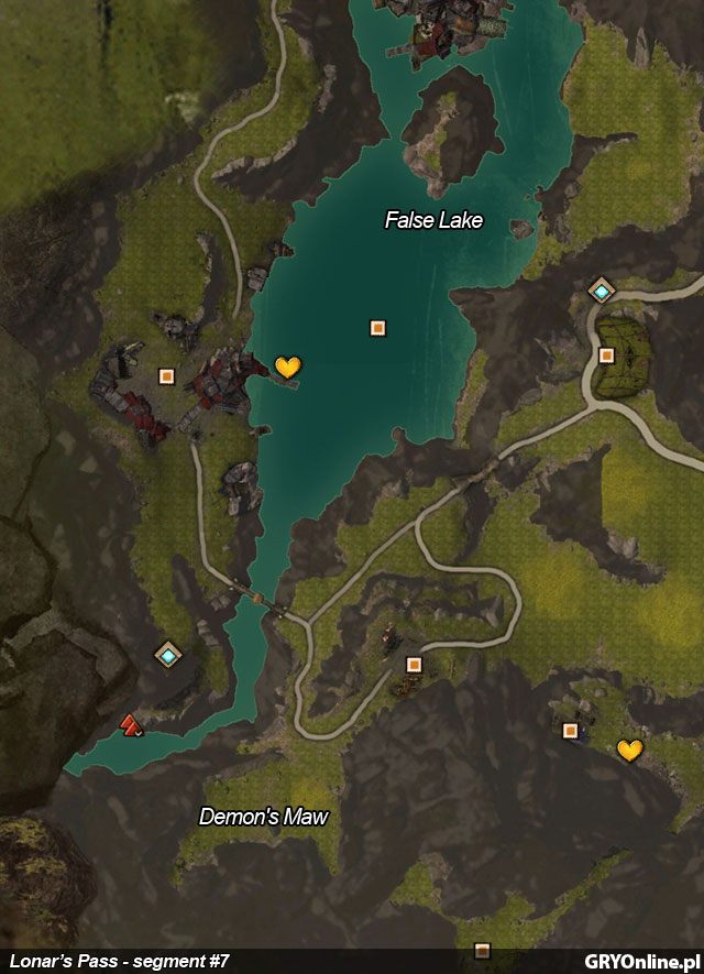 8 - Lonars Pass | Mapy Guild Wars 2 - Guild Wars 2 - poradnik