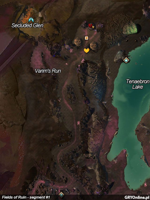 2 - Fields of Ruin - mapy I-VI | Mapy Guild Wars 2 - Guild Wars 2 - poradnik