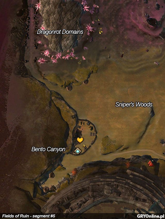 6 - Fields of Ruin - mapy I-VI | Mapy Guild Wars 2 - Guild Wars 2 - poradnik