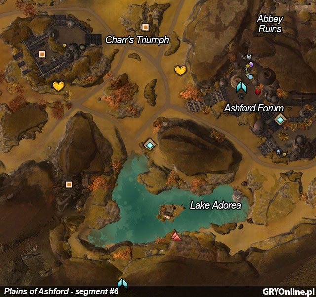 7 - Plains of Ashford | Mapy Guild Wars 2 - Guild Wars 2 - poradnik