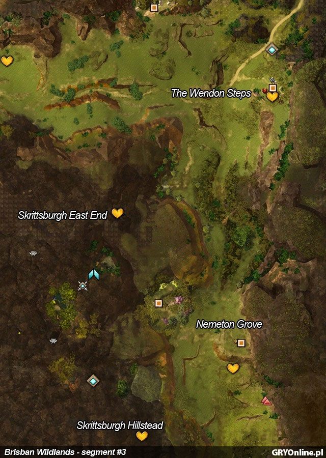 4 - Brisban Wildlands | Mapy Guild Wars 2 - Guild Wars 2 - poradnik