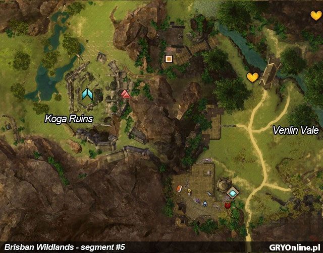 6 - Brisban Wildlands | Mapy Guild Wars 2 - Guild Wars 2 - poradnik