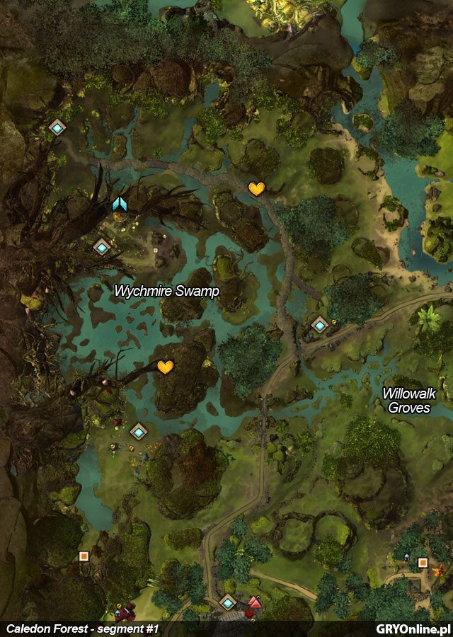 2 - Caledon Forest | Mapy Guild Wars 2 - Guild Wars 2 - poradnik