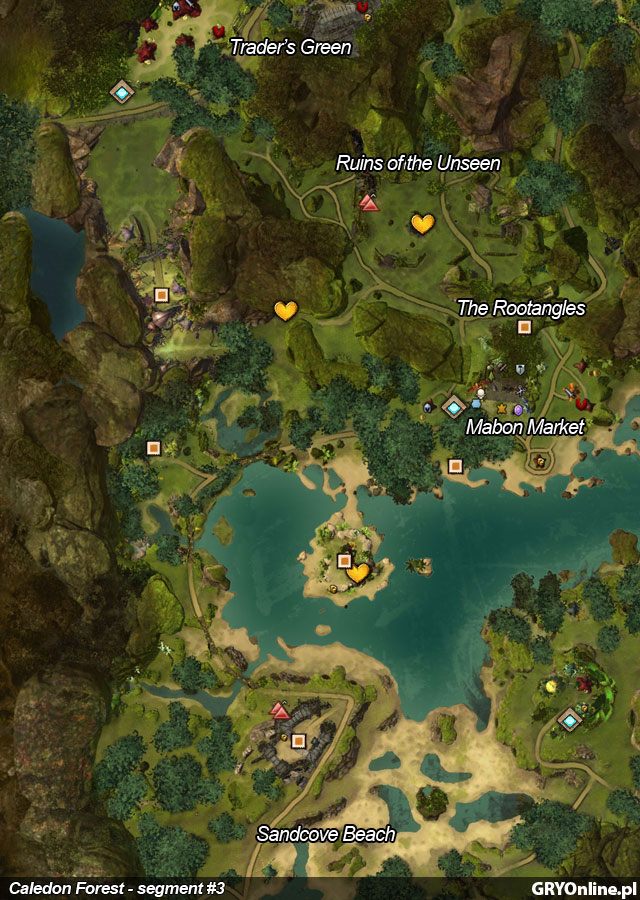 4 - Caledon Forest | Mapy Guild Wars 2 - Guild Wars 2 - poradnik