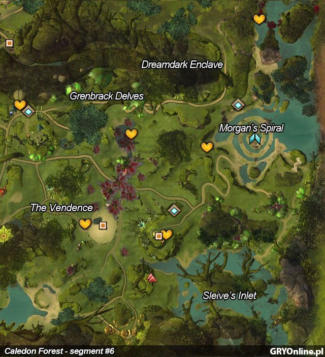 7 - Caledon Forest | Mapy Guild Wars 2 - Guild Wars 2 - poradnik