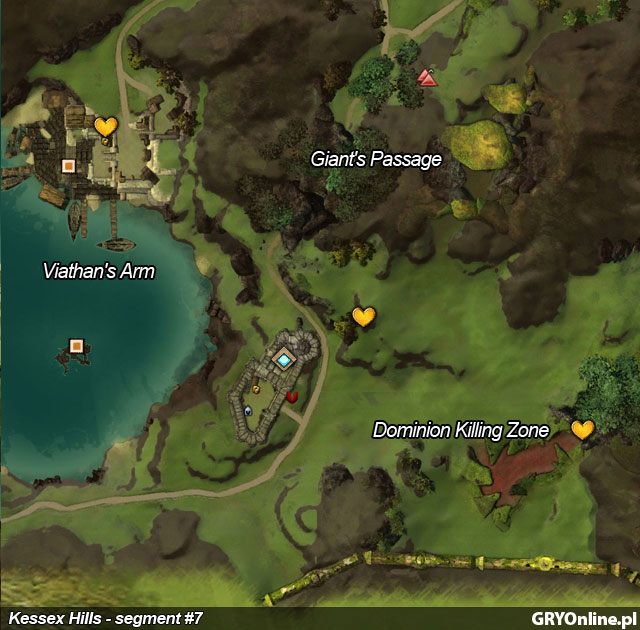 8 - Kessex Hills | Mapy Guild Wars 2 - Guild Wars 2 - poradnik