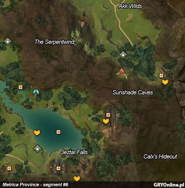 7 - Metrica Province | Mapy Guild Wars 2 - Guild Wars 2 - poradnik