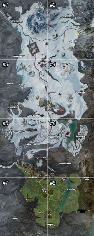 1 - Wayfarer Foothills | Mapy Guild Wars 2 - Guild Wars 2 - poradnik