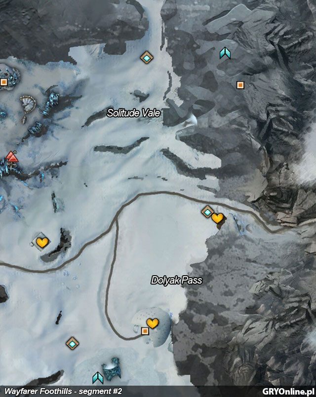 3 - Wayfarer Foothills | Mapy Guild Wars 2 - Guild Wars 2 - poradnik