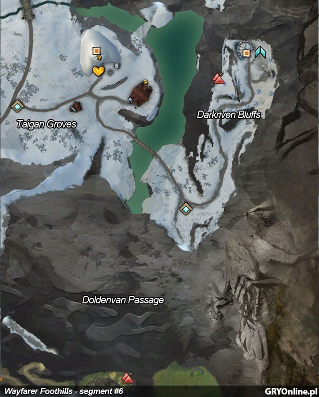 7 - Wayfarer Foothills | Mapy Guild Wars 2 - Guild Wars 2 - poradnik
