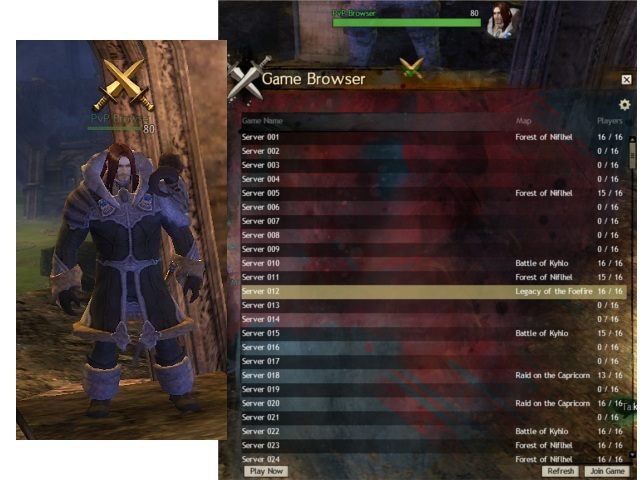 Za zwycięstwa w pojedynkach dostajemy punkty chwały (glory), które możemy wymienić na ładniejszą (lecz nie silniejszą) broń bądź pancerze - Player vs Player | Rywalizacja z innymi graczami w Guild Wars 2 - Guild Wars 2 - poradnik