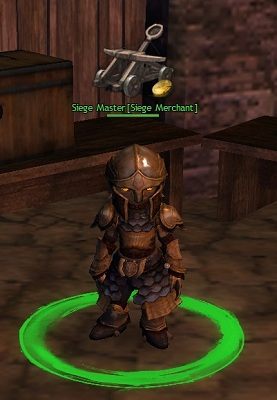 Siege Master sprzedaje plany pozwalające wybudować maszyny oblężnicze. - World vs World - umocnienia i obrona | Rywalizacja z innymi graczami - Guild Wars 2 - poradnik