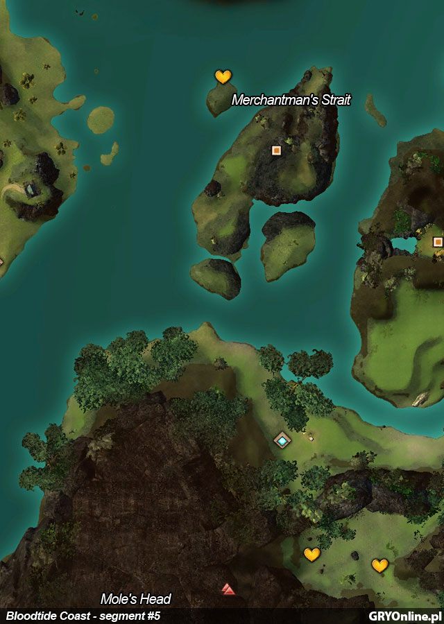 6 - Bloodtide Coast | Mapy Guild Wars 2 - Guild Wars 2 - poradnik
