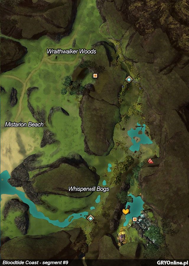 10 - Bloodtide Coast | Mapy Guild Wars 2 - Guild Wars 2 - poradnik