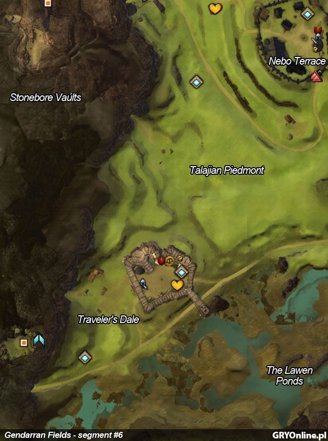 7 - Gendarran Fields | Mapy Guild Wars 2 - Guild Wars 2 - poradnik
