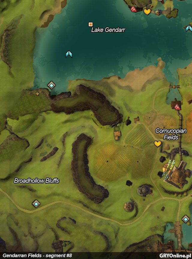 9 - Gendarran Fields | Mapy Guild Wars 2 - Guild Wars 2 - poradnik