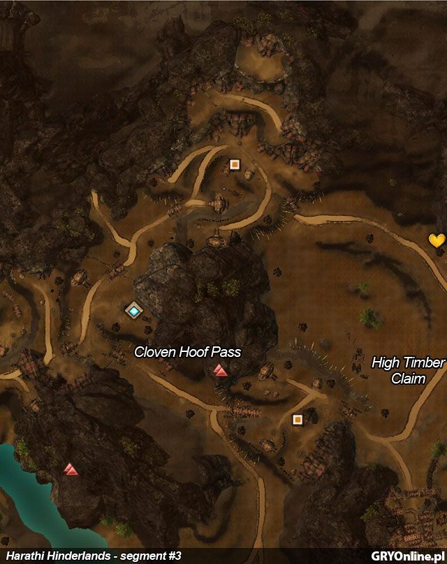 4 - Harathi Hinderlands | Mapy Guild Wars 2 - Guild Wars 2 - poradnik
