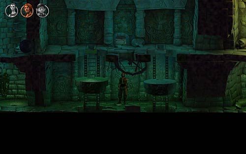 Przełącz się na Natea - We wnętrzu świątyni - Rozdział 3 - The Sunken Temple - The Book of Unwritten Tales - poradnik do gry