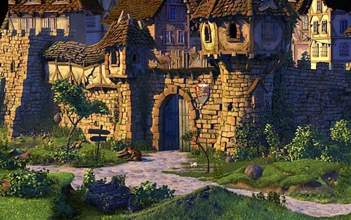 Wyjdź z tawerny, a następnie w ogóle z miasta - Jak przerwać grę RPG? - Rozdział 2 - In the Town - The Book of Unwritten Tales - poradnik do gry