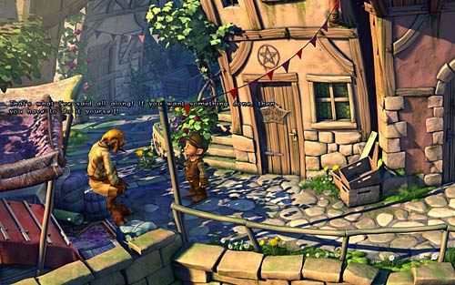 Wyjdź z kanałów i idź do kupca - Wilbur zostaje magiem (1) - Głodne szczury - Rozdział 2 - In the Town - The Book of Unwritten Tales - poradnik do gry