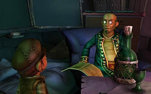 Wróć do miasta i wejdź do szkoły magii - Wilbur zostaje magiem (3) - Przyrządzanie eliksiru - Rozdział 2 - In the Town - The Book of Unwritten Tales - poradnik do gry