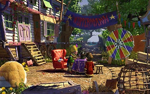 Idź do Wuppermanna - Wilbur zostaje magiem (5) - Nauka zaklęcia - Rozdział 2 - In the Town - The Book of Unwritten Tales - poradnik do gry