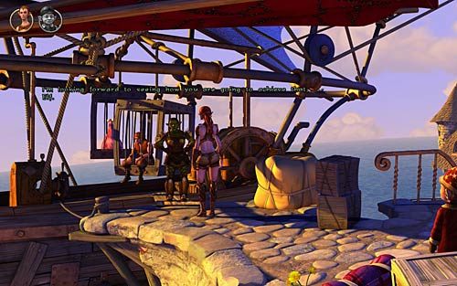 Przełącz się na Ivo - Werbowanie załogi na wyprawę - Nate i Critter - Rozdział 2 - In the Town - The Book of Unwritten Tales - poradnik do gry