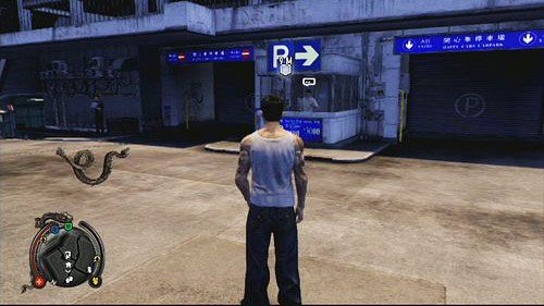 Gdy zrobisz już wszystko, opuść pomieszczenie i udaj się na parking - Night market chase | Opis przejścia Sleeping Dogs - Sleeping Dogs - poradnik do gry