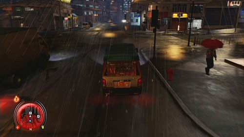 Gdy skończysz, wróć do ciężarówki, a następnie zawieź ją do zaznaczonego garażu - Popstar Lead 3 | Opis przejścia Sleeping Dogs - Sleeping Dogs - poradnik do gry