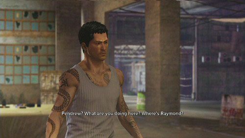 Gdy udasz się we wskazane przez niego miejsce, spotkasz tam Pendrew - Chain of evidence | Opis przejścia Sleeping Dogs - Sleeping Dogs - poradnik do gry