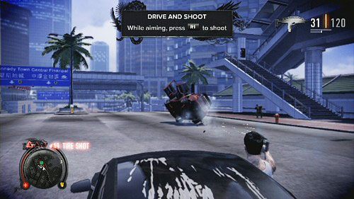 Udaj się szybko w pościg, niszcząc po drodze jej ochronę - Uncle Po | Opis przejścia Sleeping Dogs - Sleeping Dogs - poradnik do gry