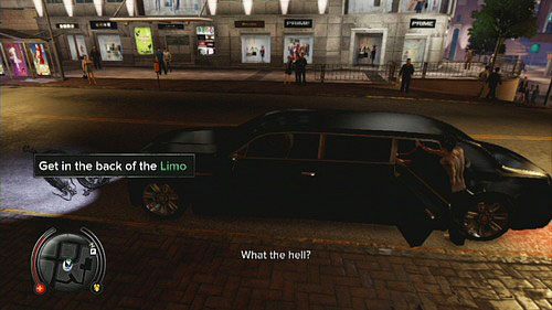 Aby to zrobić, odwróć się o 180 stopni, skręć w lewo i wybiegnij z budynku na ulicę - Meet The New Boss | Opis przejścia Sleeping Dogs - Sleeping Dogs - poradnik do gry