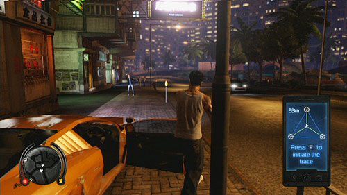 Zaraz po rozmowie z matką Winstona zadzwoń do Rickyego i udaj się do środka wskazywanego przez telefon trójkąta - Mrs. Chus Revenge | Opis przejścia Sleeping Dogs - Sleeping Dogs - poradnik do gry