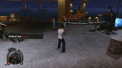 Na miejscu czeka cię walka z kilkoma grupkami bandytów - Mrs. Chus Revenge | Opis przejścia Sleeping Dogs - Sleeping Dogs - poradnik do gry