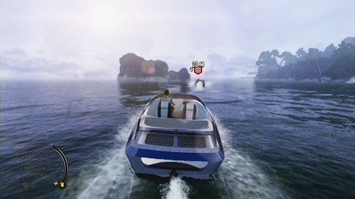 Gdy krótka animacja dobiegnie końca, znajdziesz się za sterami motorówki i będziesz musiał ścigać uciekającego gangstera - Final Kill | Opis przejścia Sleeping Dogs - Sleeping Dogs - poradnik do gry