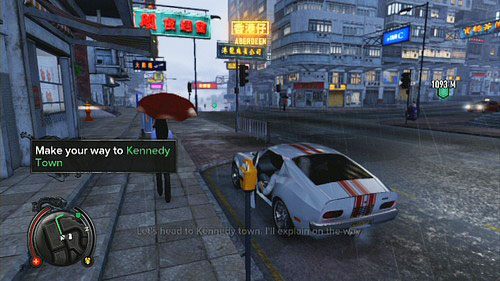 Po przebudzeniu zadzwoń do Jackiego i odbierz go samochodem ze wskazanego miejsca - Dockyard Heist | Opis przejścia Sleeping Dogs - Sleeping Dogs - poradnik do gry