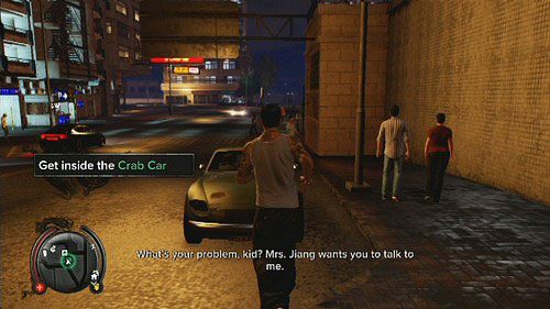 Po rozmowie z Broken Nose wejdź do wskazanego samochodu i udaj się do posiadłości Tsao - Bad Luck | Opis przejścia Sleeping Dogs - Sleeping Dogs - poradnik do gry