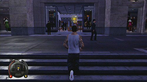 Jak odbierzesz Jackiego z więzienia, wsiądź razem z nim do stojącego niedaleko auta i udaj się do sklepu z garniturami - The Funeral | Opis przejścia Sleeping Dogs - Sleeping Dogs - poradnik do gry