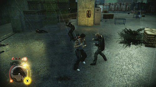 Wskażą ci oni drogę do magazyny, gdzie czeka cie starcie na pięści z grupką gangsterów - Buried Alive | Opis przejścia Sleeping Dogs - Sleeping Dogs - poradnik do gry