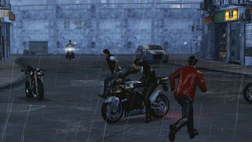 Jak tylko podejdziesz do gangstera, wsiądzie na motocykl i zacznie uciekać - Buried Alive | Opis przejścia Sleeping Dogs - Sleeping Dogs - poradnik do gry