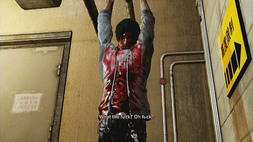 Po dotarciu na miejsce spotkania z Jackiem, zostaniesz ogłuszony, a następnie torturowany przez wrogich gangsterów - The Election | Opis przejścia Sleeping Dogs - Sleeping Dogs - poradnik do gry