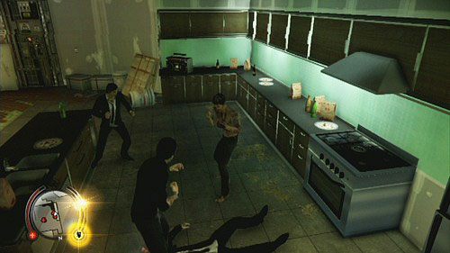 W pomieszczeniu obok spotkasz całą grupę gangsterów - The Election | Opis przejścia Sleeping Dogs - Sleeping Dogs - poradnik do gry