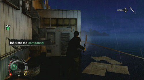 Najpierw pobij grupkę bandytów czekających obok samochodów, a następnie wdrap się na wskazany budynek - Big Smile Lee | Opis przejścia Sleeping Dogs - Sleeping Dogs - poradnik do gry