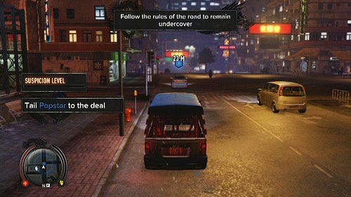 Po dojechaniu na miejsce wsiądź do zaparkowanego niedaleko auta i poczekaj na Popstara - Popstar Lead 3 | Zadania policyjne w Sleeping Dogs - Sleeping Dogs - poradnik do gry