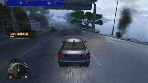 Gdy to zrobisz, będziesz miał ograniczoną ilość czasu na dotarcie do miejsca wypadku - Hotshot Lead 4 - Hotshot | Zadania policyjne w Sleeping Dogs - Sleeping Dogs - poradnik do gry