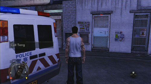 Gdy skończysz, wróć do ciężarówki odnieść przebranie i zadzwoń do Teng, by zakończysz misję - Serial Killer Lead 1 | Zadania policyjne w Sleeping Dogs - Sleeping Dogs - poradnik do gry